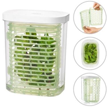 Imagem de Pote Hermético Conservador de Ervas OXO Greensaver 1,8L para Geladeira
