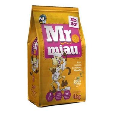 Imagem de Areia mr miau 4kg - ALFA PET