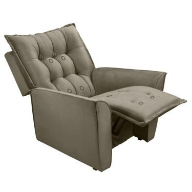 Imagem de Selena Poltrona Reclinável Com Massagem- Csr Studio Kaki