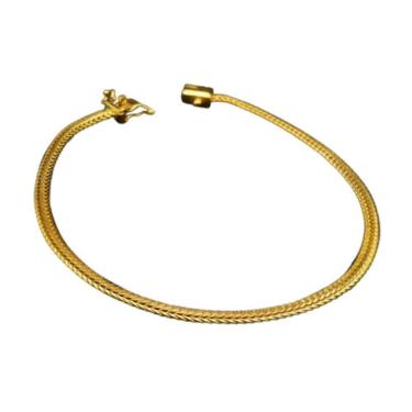 Imagem de Pulseira 3mm Peruana Moeda Antiga Estilosa