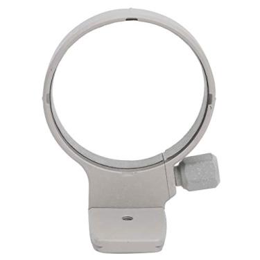 Imagem de Tbest Acessório de colar de montagem de tripé de lente de metal para câmera F2.8 70200 mm cinza liga de alumínio durável processo integrado CNC