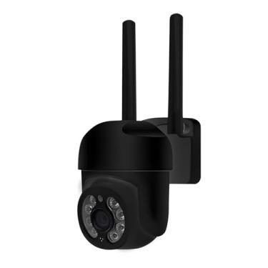 Imagem de ANJ.GG Câmera de Segurança Externa Wi-Fi Full HD 1080P IP66 – Visão Noturna Inteligente, Áudio Bidirecional, Detecção de Movimento, Compatível com Cartão Micro SD até 128GB