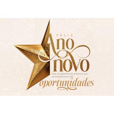 Imagem de Fundo Fotográfico Cenário Ano Novo Tecido (FANV0066, 1,70x2,50m)