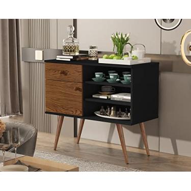 Imagem de Aparador Ferrari - JM3 Moveis (Preto/Freijó)