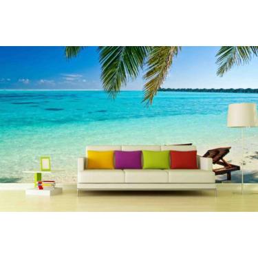 Imagem de Papel de Parede Painel Fotográfico Praia n78 2,00X3,00 - Voce Decorand