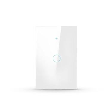 Imagem de Avant Neo Interruptor Inteligente Wi-Fi Branco 1 Botão 2.4 GHz Smart Touch Bivolt Compatível com Alexa, Google Home, Tuya Neutro Paralelo Virtual