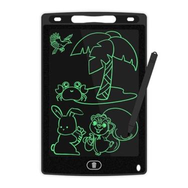 Imagem de Lousa Mágica Infantil Tela LCD Escrever Desenhar Tablet 12 Polegadas (Preto)