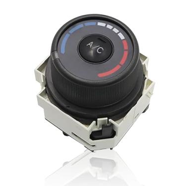 Imagem de AOUTTUOA Conjunto de botão de controle do aquecedor de temperatura central A/C modo HVAC 55903-12100 55903-0R010 55903-42050 55903-75D359 compatível com Toyota RAV4 2006-2012, Corolla 2009-2012 3