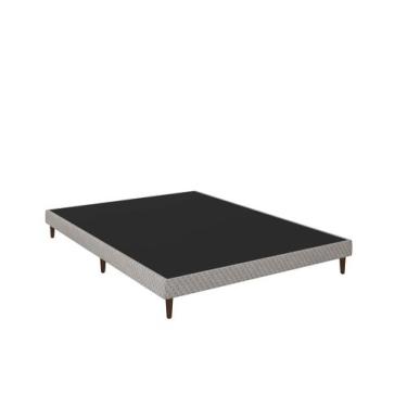 Imagem de Base Cama Box Casal Sealy 24x138x188cm Doux Comfort, Preto e Bege, Cas