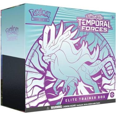 Imagem de Elite Trainer Box Pokémon Temporal Forces em Inglês - Pokemon