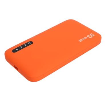 Imagem de RiToEasysports Hotspot Móvel 5G, WiFi Portátil de Alta Velocidade para Viagens Com Bateria de 6100mAh, Suporta 16 Dispositivos Simultaneamente, Download de 2,77 Gbps para Streaming e Jogos