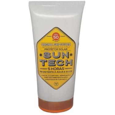 Imagem de Protetor solar sun tech fps 50 não escorre água resiste 5 hs - SUNTECH