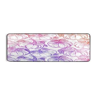 Imagem de Qilmy Tapete de corrida de abóbora colorido de Ação de Graças, 183 x 61 cm, antiderrapante, antifadiga, confortável, tapetes longos, para quarto, sala de estar, banheiro, corredores, entrywa472