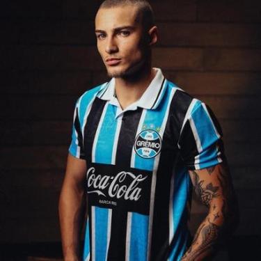 Imagem de Camisa Grêmio Retrô 1995 Masculina-Masculino