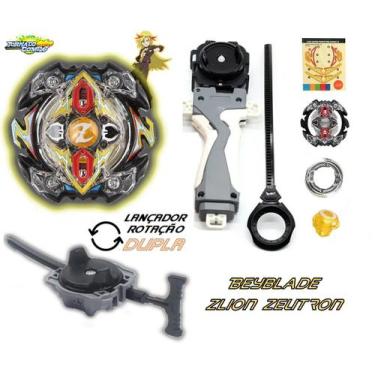 Imagem de Beyblade Burst Evolution C/Lançador Grip Zlion Zeutron Zac - TD