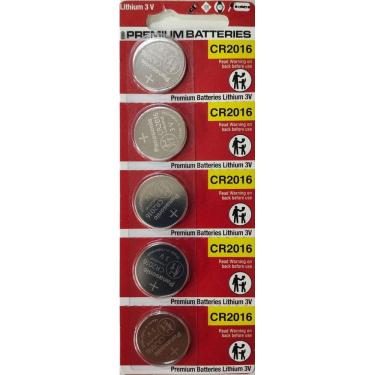 Imagem de Kit Com 5 Cartelas De Bateria Cr2016 3V Panasonic C/5 Unid