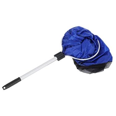 Imagem de Alomejor Rede de Peixes para Tanque de Peixes, Rede de Pesca para Aquário de Transferência de Com Alça Longa Malha de Nylon para Grandes Koi Ferramenta de Captura (Diâmetro 30CM, alça 50CM)