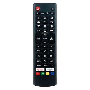 Imagem de Substituição de controle remoto AKB76037002 compatível com RCA 4K UHD Smart WebOS Television RWOSU6547 RWOSU5549 RWOSU5847 RWOSU5047 RWOSU6547-B RWOSU5549-B com Netflix e Prime Video