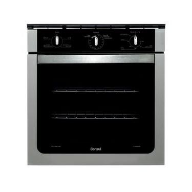 Imagem de Forno de Embutir Elétrico Consul 84 Litros Prata com Grill e Timer Autodesligamento - COB84AR 220