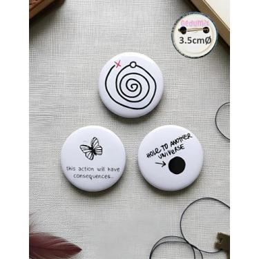 Imagem de Botton GEDUMIX Jogo Life Is Strange 1.0 - 3 Peças, 3.5cmØ Alfinete