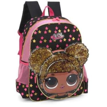 Imagem de Mochila de Costas Luxcel Lol Surprise Preto-Feminino