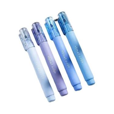 Imagem de Canetas Gel Fluorescentes Morandi Rosa Soft Touch, Pacote Com 4, Tinta