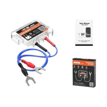 Imagem de Testador De Bateria Sem Fio Bluetooth 4.2 12V ANCEL BM200 Com Display 
