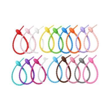 Imagem de Chaveiro De Silicone Com Cordão E Fecho De Rosca, Anel Para Chaves, Ac