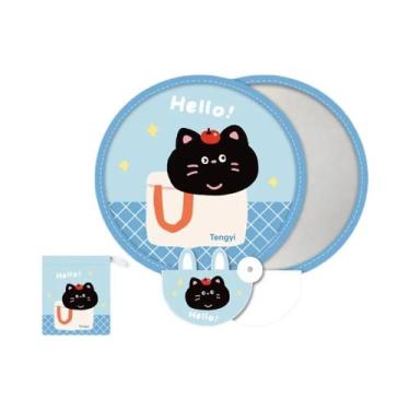 Imagem de Ventilador Portátil Dobrável De Desenho Animado Para Meninas, Placa Re