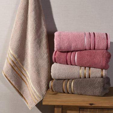 Imagem de Toalha De Rosto Yasmin Super Macia Algodão 45X70