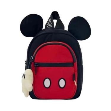 Imagem de Mochila Escolar Multifuncional Disney Mickey Para Crianças, Mochila De