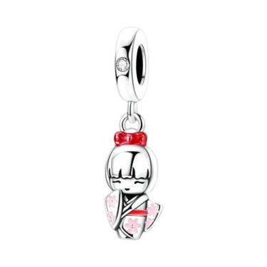 Imagem de Pingentes De Prata Para Casais, Meninos E Meninas, Com Zircônias, Para