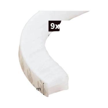 Imagem de Fita De Vedação Acústica Autoadesiva Cinza, Preta, Branca E Marrom De 