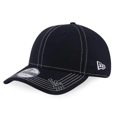 Imagem de Boné New Era 9FORTY Los Angeles Dodgers MLB Contrast Preto-Unissex