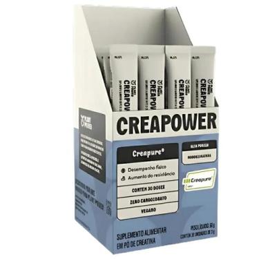 Imagem de Creatina monohidratada creapower plant powetr 30 sachês 3g - PLANT POW