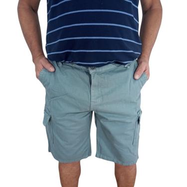 Imagem de Bermuda Cargo Masculina em Sarja - Estilo, Conforto e Praticidade no Seu Dia a Dia!