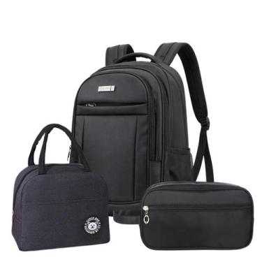 Imagem de Mochila Executiva Reforçada Premium Necessaire Térmica - - Mormino, Pr