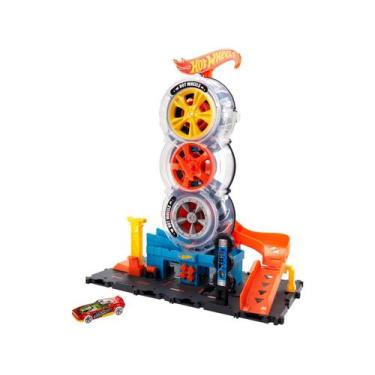 Imagem de Hot Wheels Pista City Super Loja de Pneus - Mattel Novo