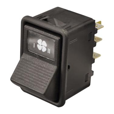 Imagem de Interruptor Tecla Ventilador Caminhões e ônibus Mb