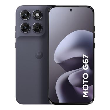 Imagem de Smartphone Motorola Moto G67 5G 256GB - Chumbo, 12GB (4GB RAM + 8GB RAM Boost), Câmera...