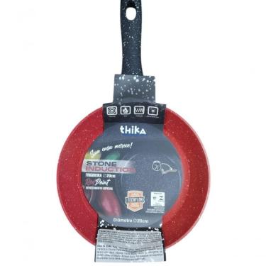Imagem de Frigideira Red Point Stone Induction Antiaderente Alumínio 20CM para Fogão Gás Elétrico...