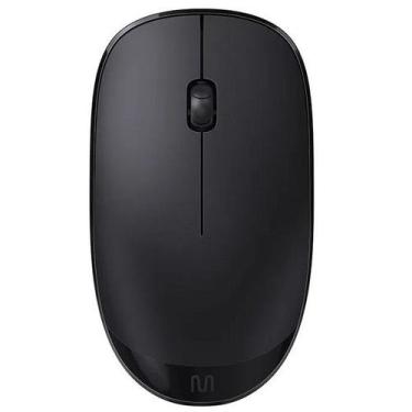 Imagem de Mouse sem Fio MS300 DPI1200 3 Botões SLIM Multilaser Preto