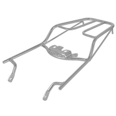 Imagem de Bagageiro Aço Maciço Pro Tork NXR Bros 125/150 2003 Até 2008, PRATA, N