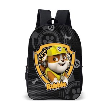 Imagem de Mochila Infantil Bolsa Escolar Com Tema De Cães Heróis Para Volta Às A