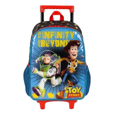 Imagem de Mochila De Rodinhas Escolar Infantil Disney Toy Story, Azul