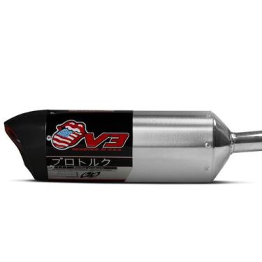 Imagem de Ponteira Escapamento V3 Moto Honda XR 250 Tornado 2001 a 2008 Pro Tork