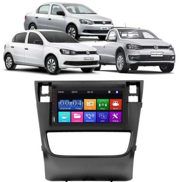 Imagem de Kit Multimidia MP5 7" Gol Voyage Saveiro G6 2013-2016 + Câmera de Ré -