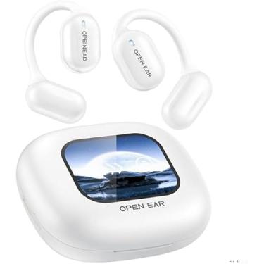 Imagem de Fone de Ouvido intra-auricula Esportivo Sem Fio Bluetooth com Caso de Carregamento TWS Estéreo com cancelamento de ruído XT88 - Branco