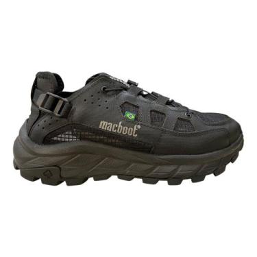 Imagem de Tenis Masculino Mac Boot's Mergulhao 01 Couro Esporte Trilha Caminhada