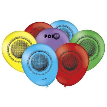 Imagem de Balão Especial Pop It - 9" 23cm - 25 Unidades - Festcolor